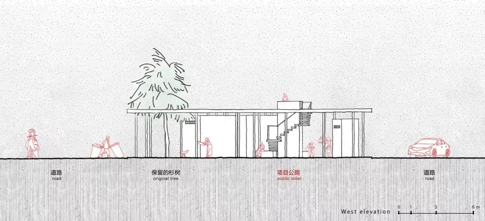 浙江三岔口公厕 | 轻盈与重叠的公共空间-64