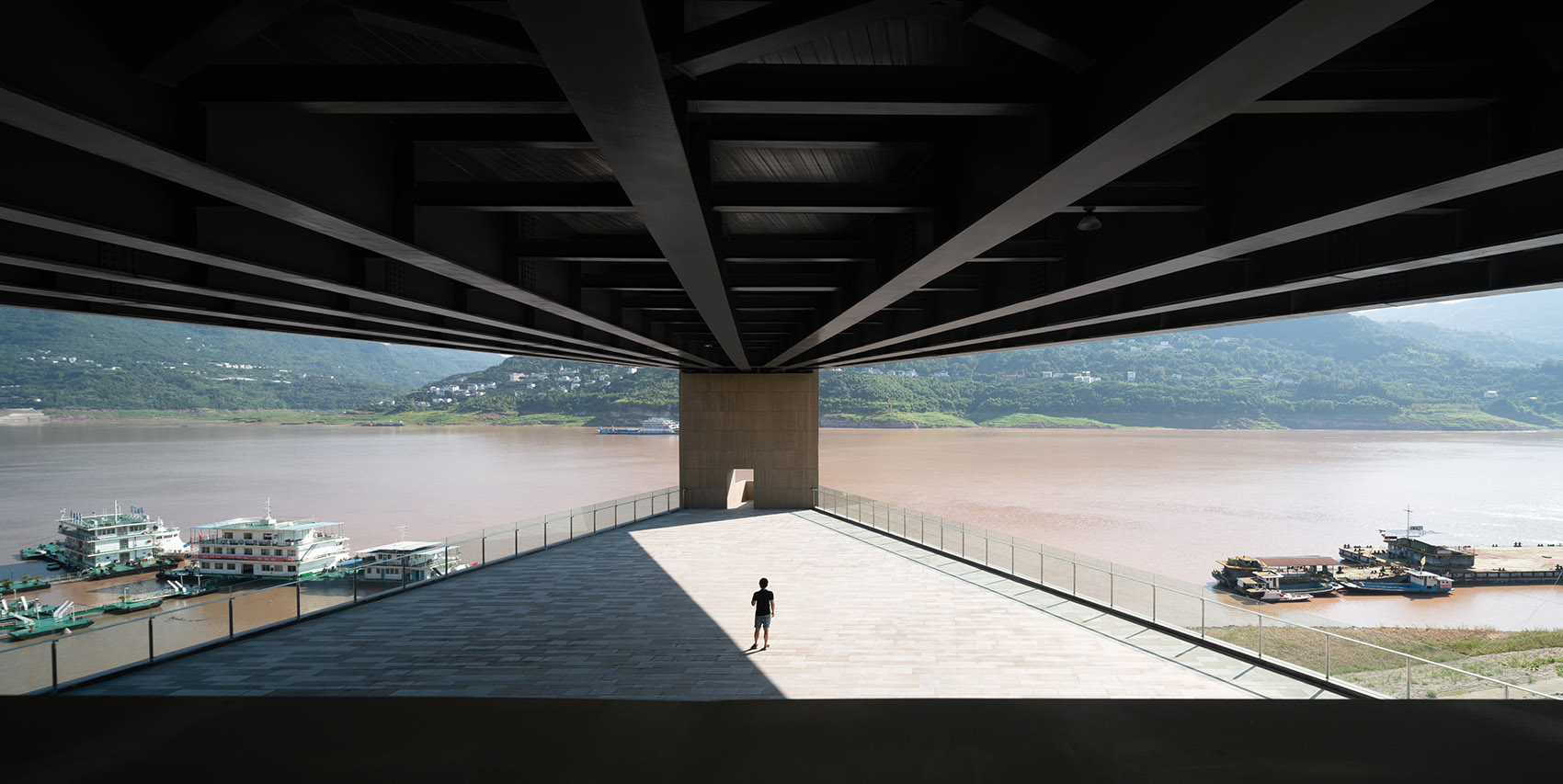 云阳滨江绿道游客服务中心，重庆 / 大舍建筑设计事务所-39