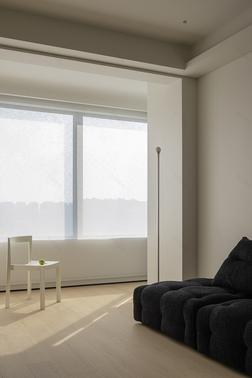 《未染》江苏99平精装改造丨中国盐城丨南舍空间设计-11