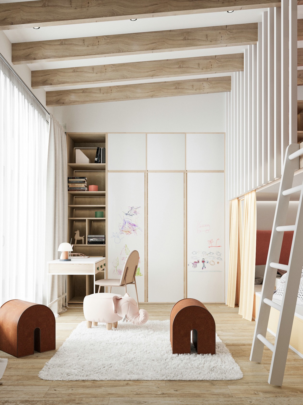 俄罗斯住宅设计 质朴优雅得自然美-12