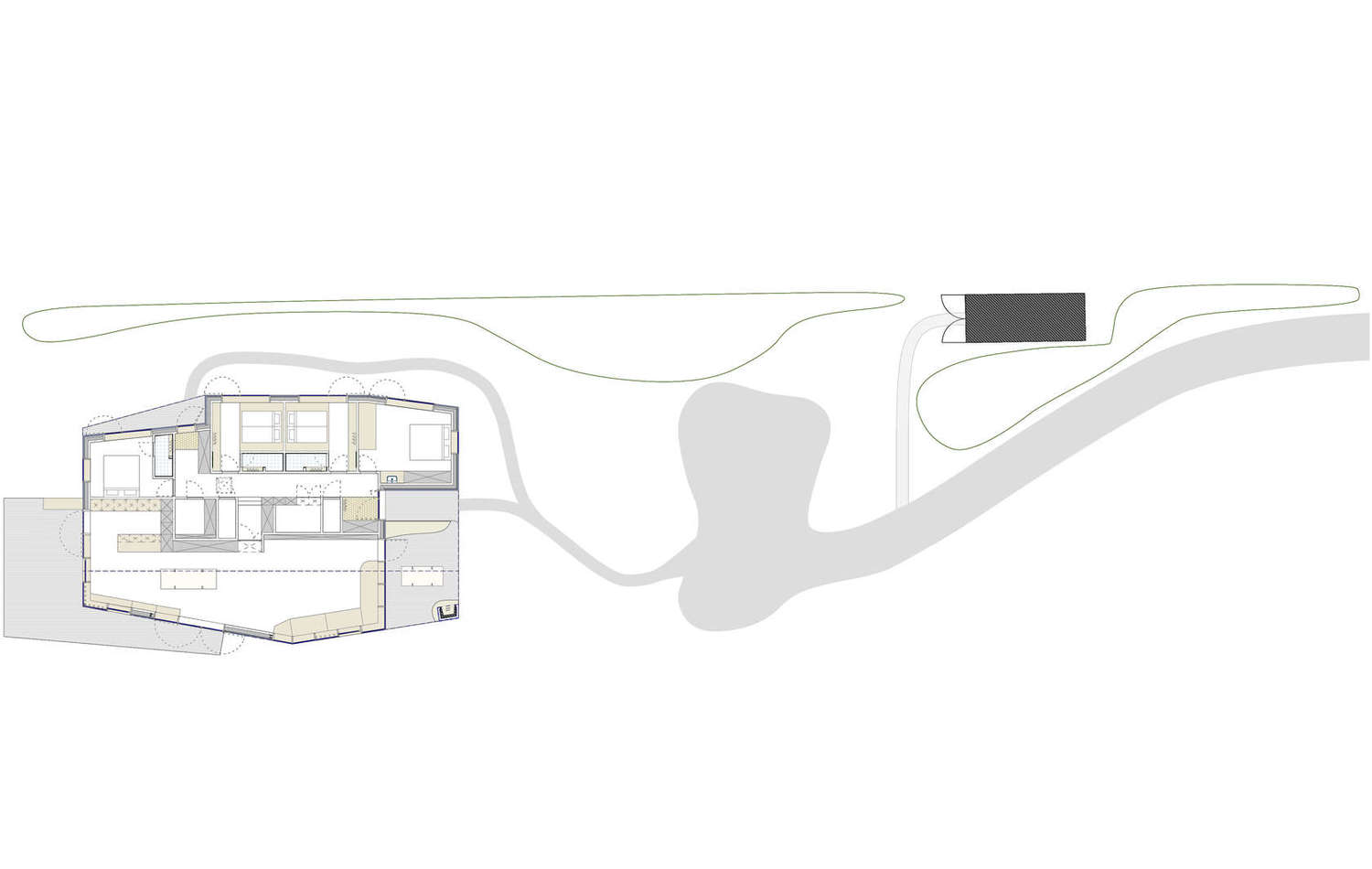 比利时丘陵景观中的 CLT 度假小屋-22
