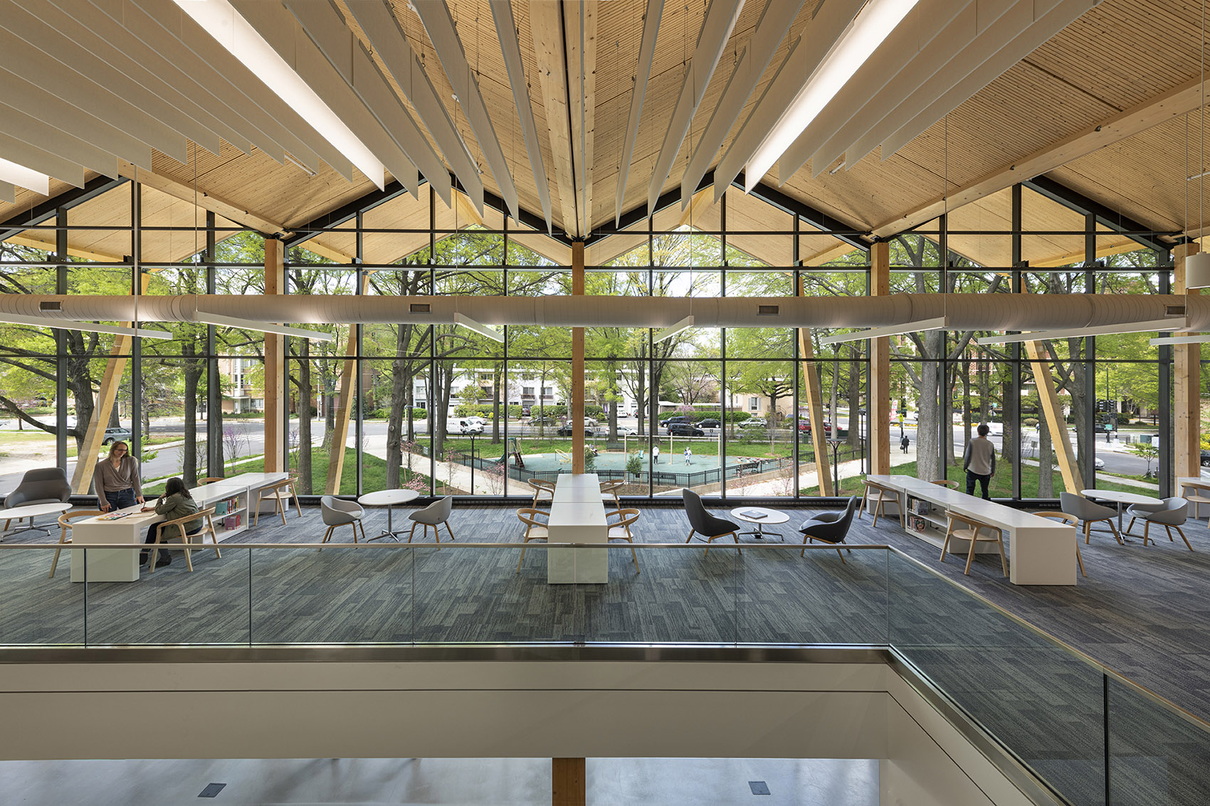 华盛顿特区公共图书馆西南馆丨美国华盛顿丨Perkins&Will-29