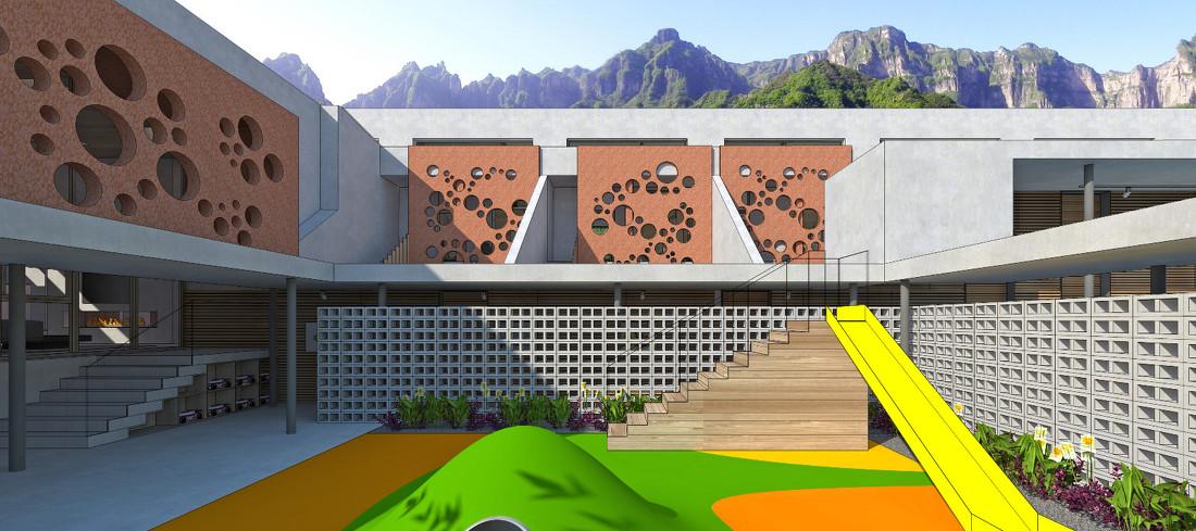 
河南石家庄小学改高端民宿 -7