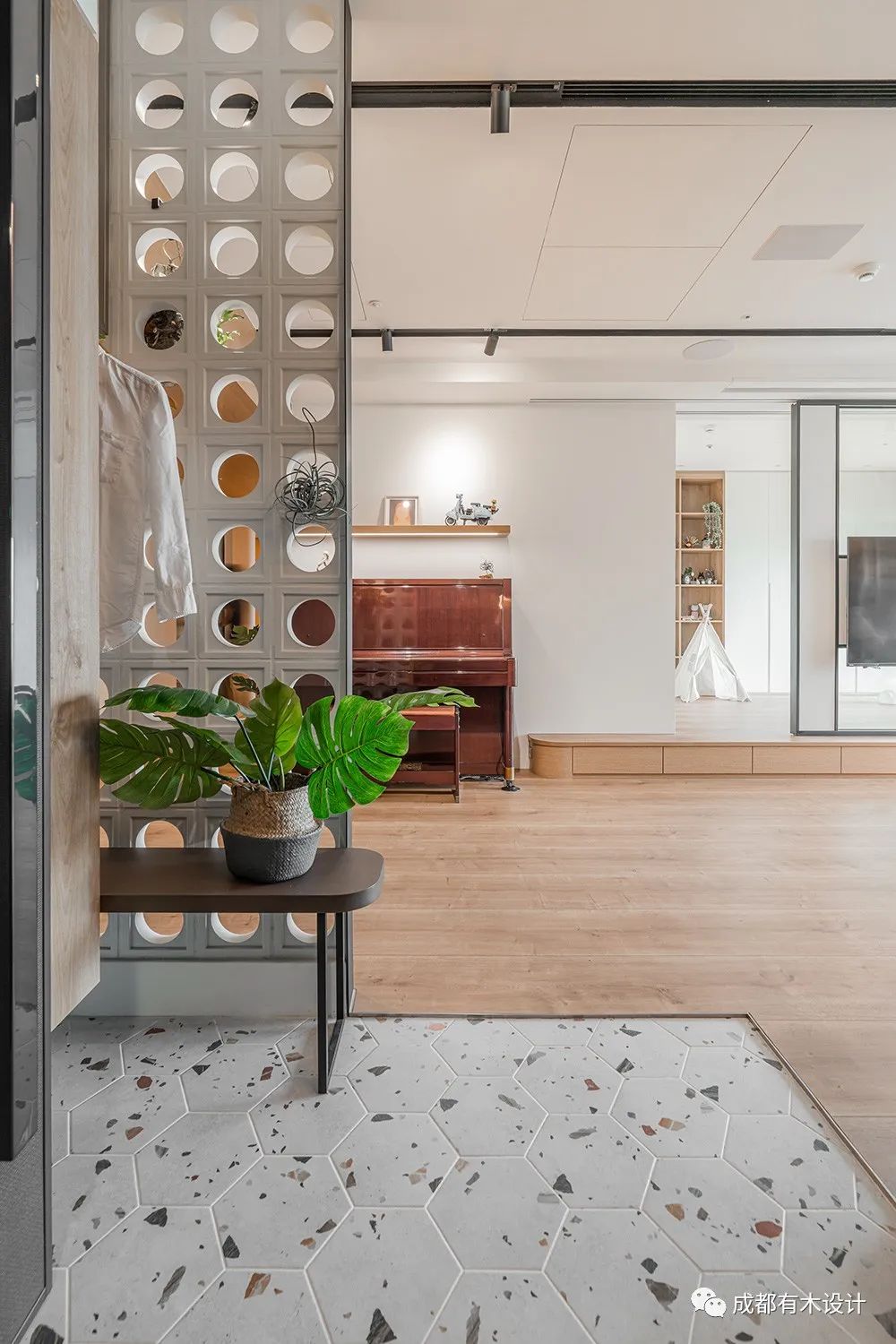 原木温润现代简约景观宅丨思锐-15