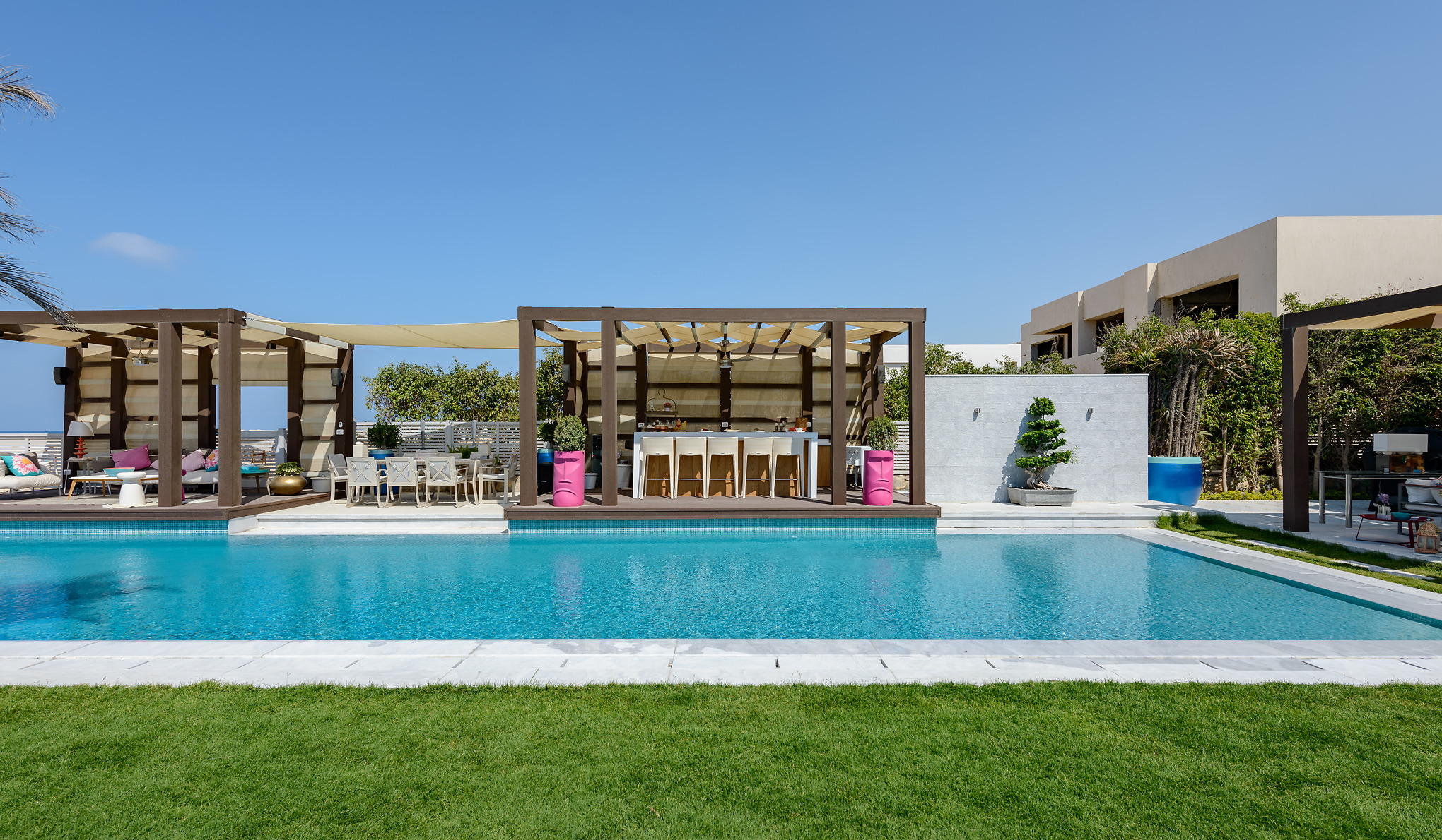 庄园白色别墅 S | SA Architects | 2020 | 埃及-1