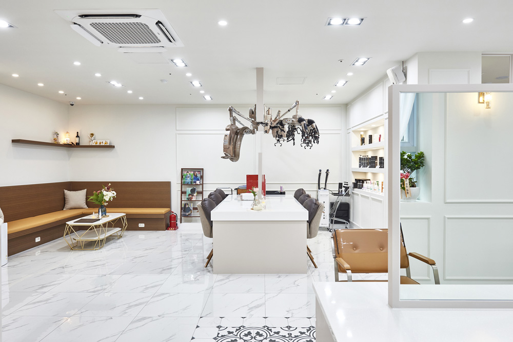 40 平现代美容院设计，打造温馨氛围-12