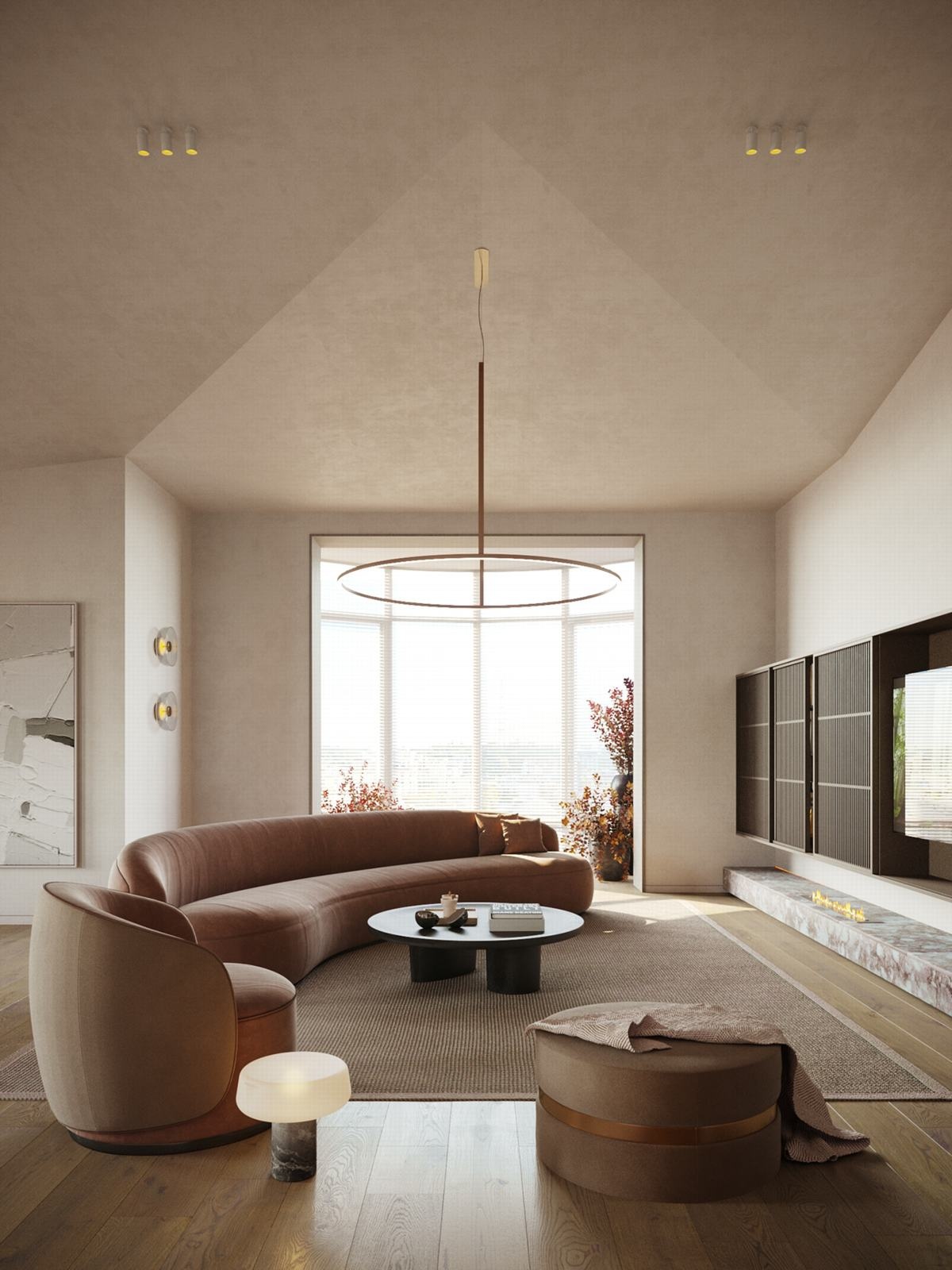 现代轻奢的质感空间丨ArtPartner-18