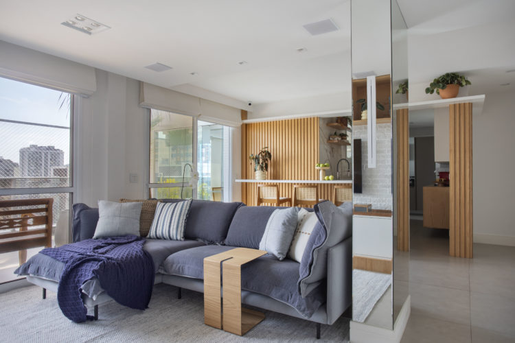 Cobertura linear clara, leve e aconchegante - Conexão Decór-0