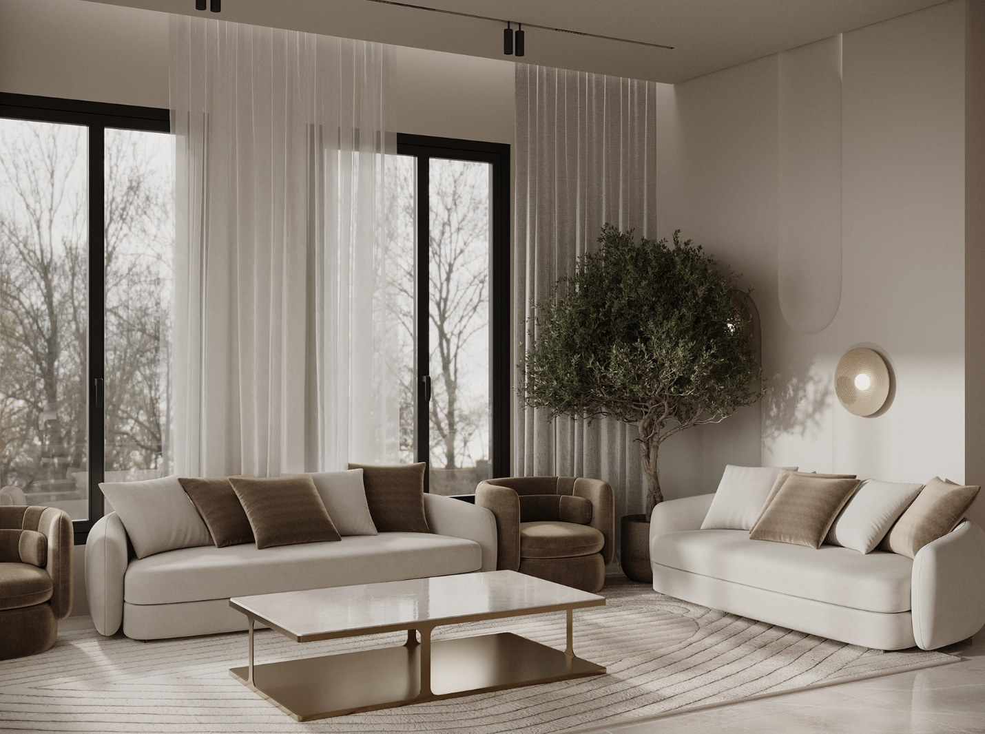 263㎡ 自带高级感 意式轻奢别墅-4