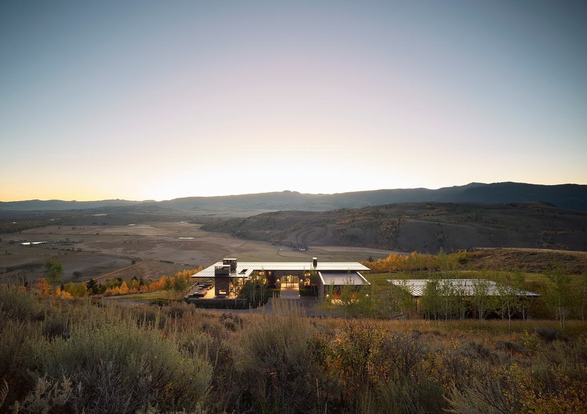 平静的自然建筑 · CLB Architects丨美国杰克逊-3