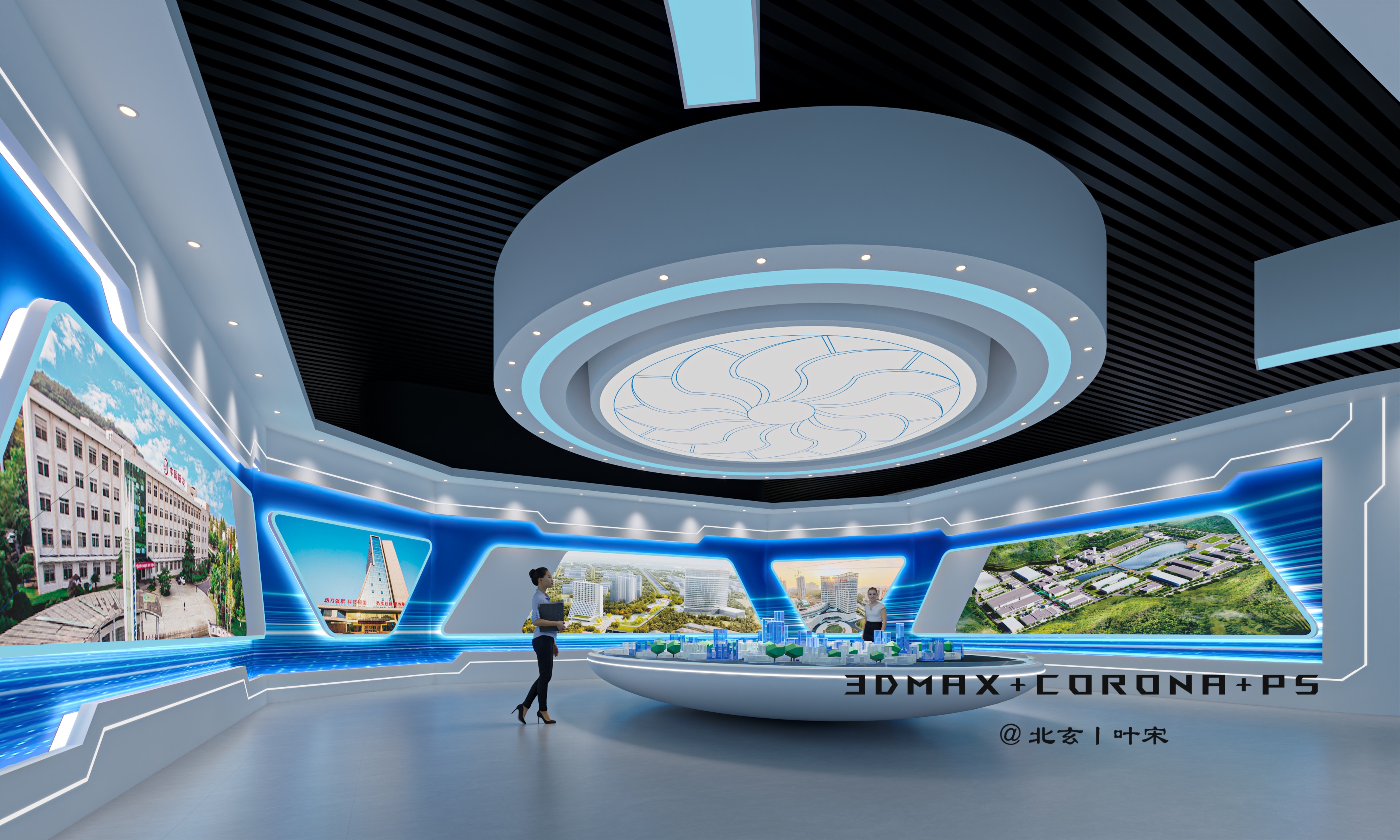 科技展厅设计-8