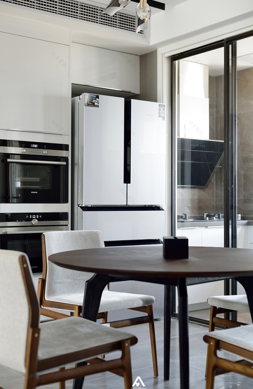 140㎡沉稳灰色系家居 阿鹤设计-21