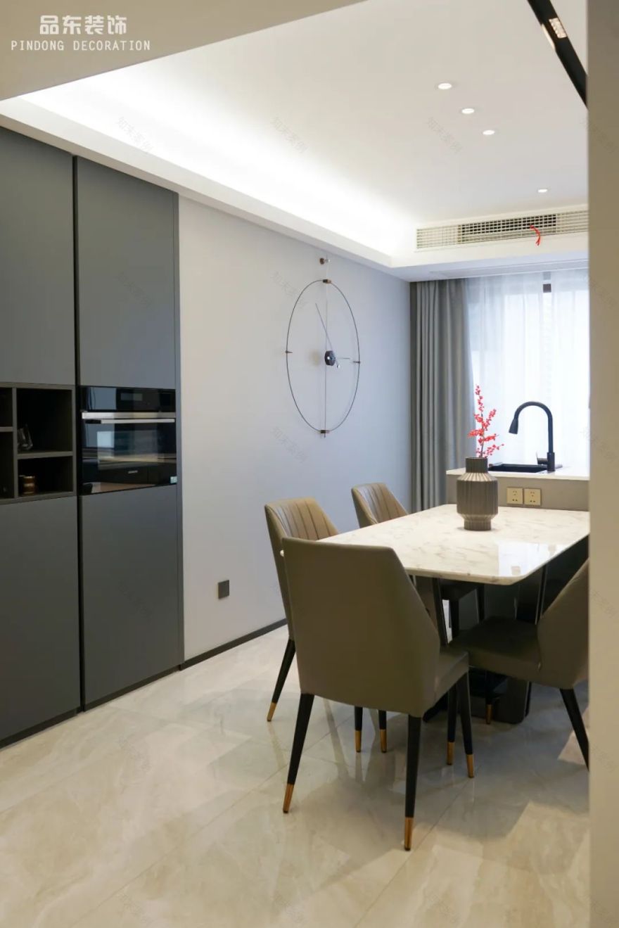 椒江山水润园 135㎡静谧之家丨台州品东装饰-29