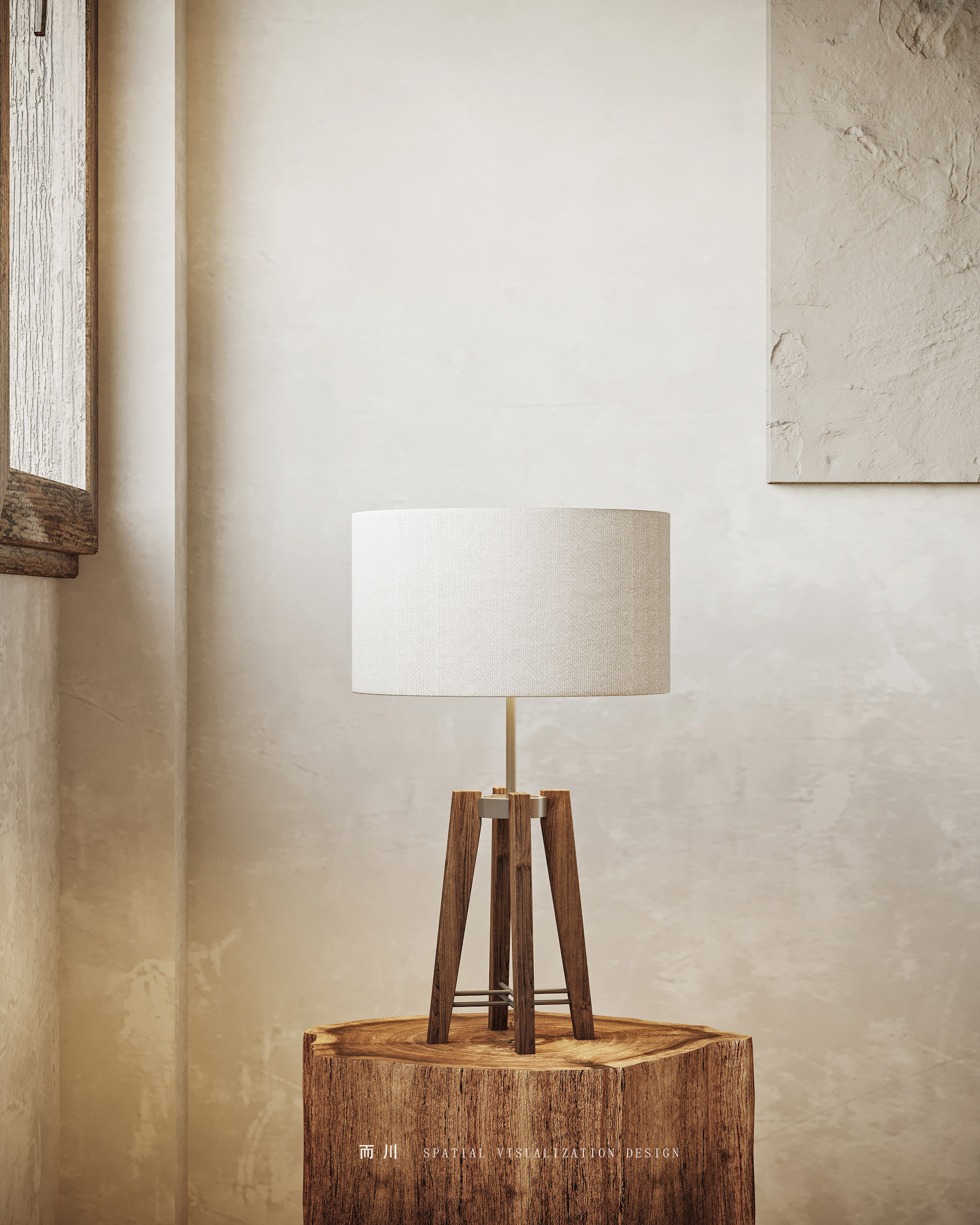 自然之美,侘寂民宿设计丨而川空间可视化工作室-10