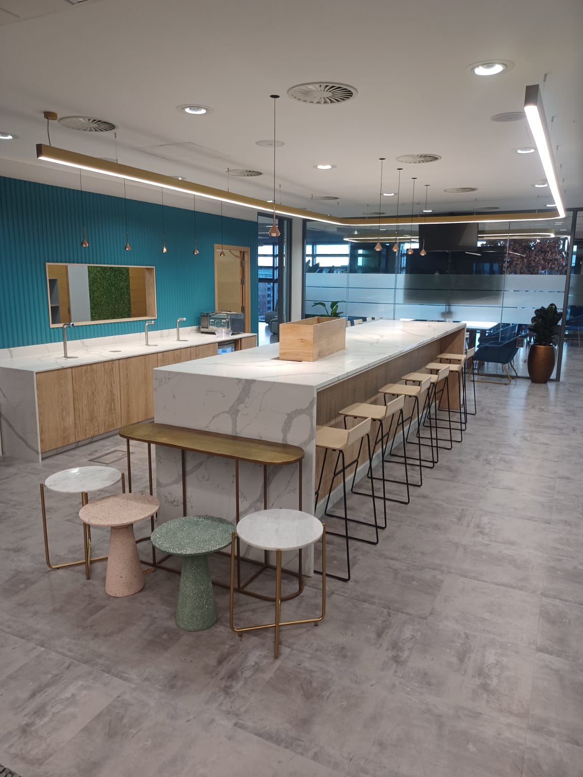 PWC 6th Floor Staff Restaurant, Seating Area & Lounges-12