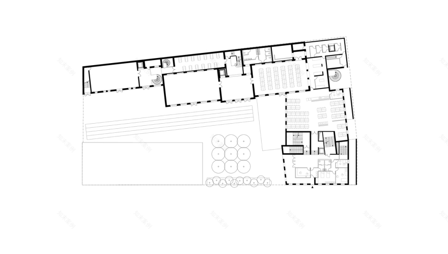 Notre Dame des Oiseau·高中的扩建 改造项目丨法国巴黎-13