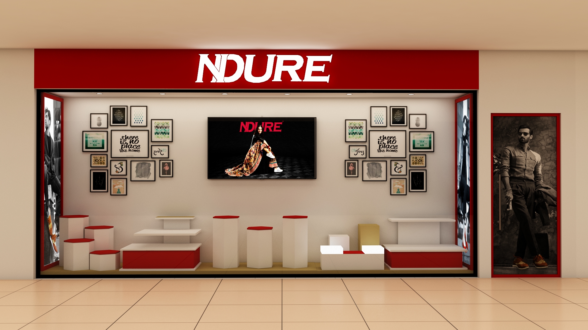 Shoe Store Design - NDURE-8