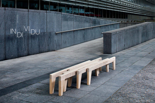 Individu可扩展长椅丨Ruben Deriumaeker-6
