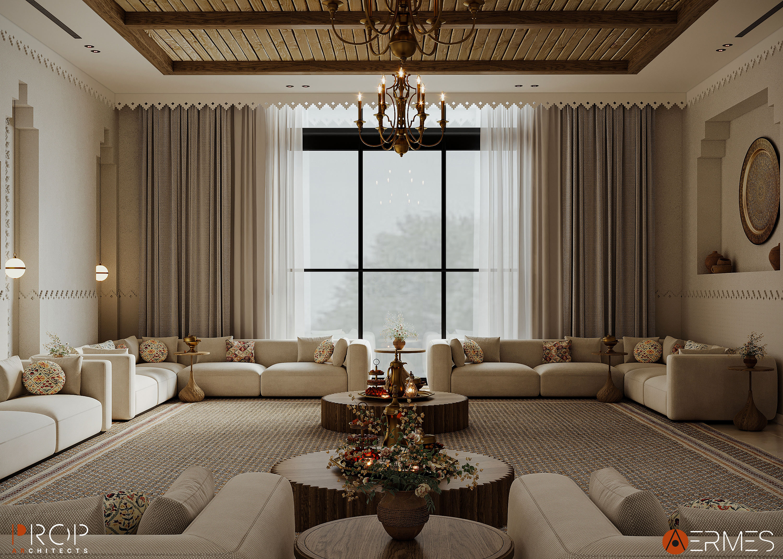 纳吉迪

注：NAJDI可能是人名、地名或特定事物名称，纳吉迪是常见音译，若有更具体语境可使翻译更精准 丨沙特阿拉伯丨PROP & AERMES ARCHITECTS-7