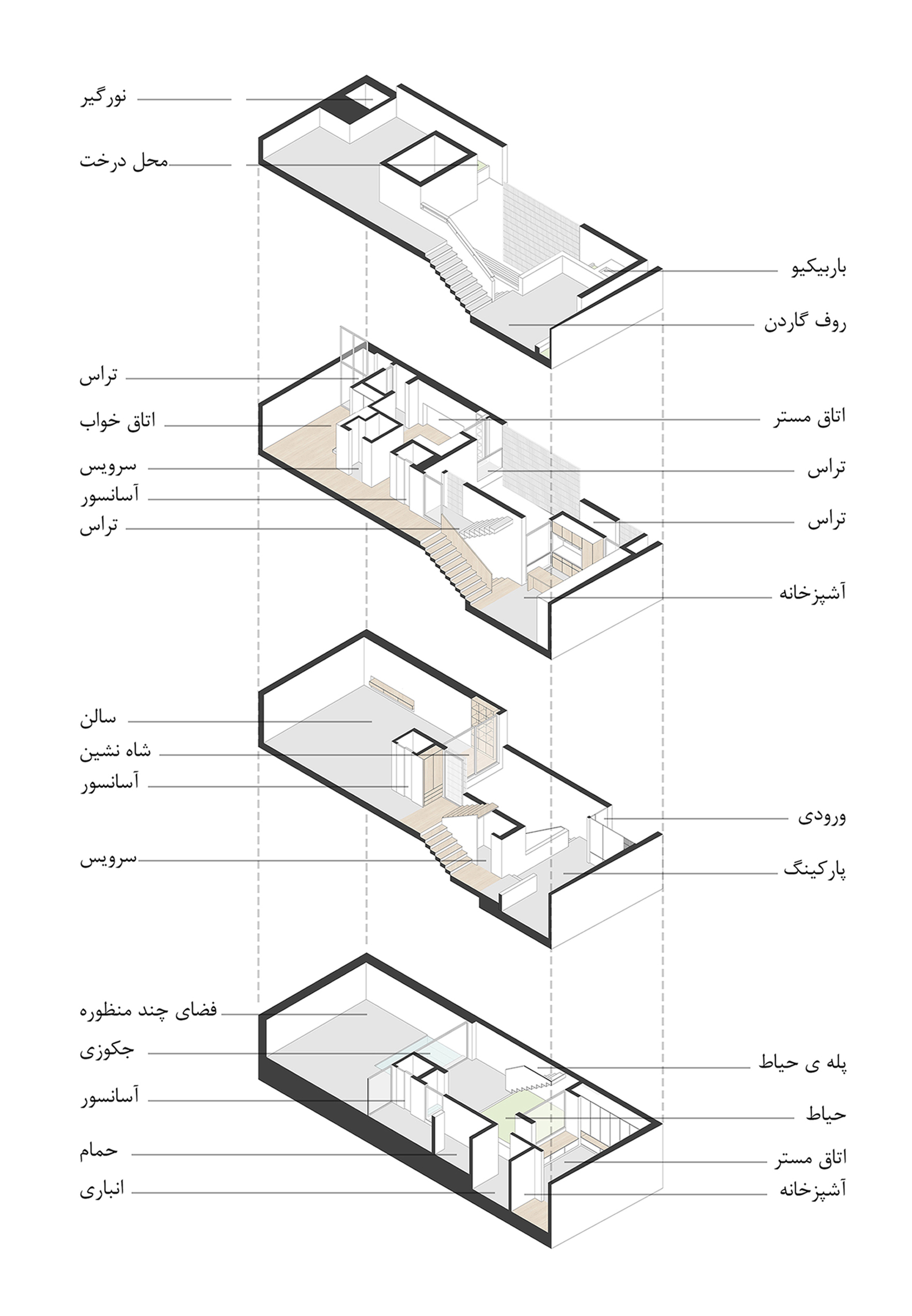 巴格博尔吉住宅丨伊朗丨BA Studio-27