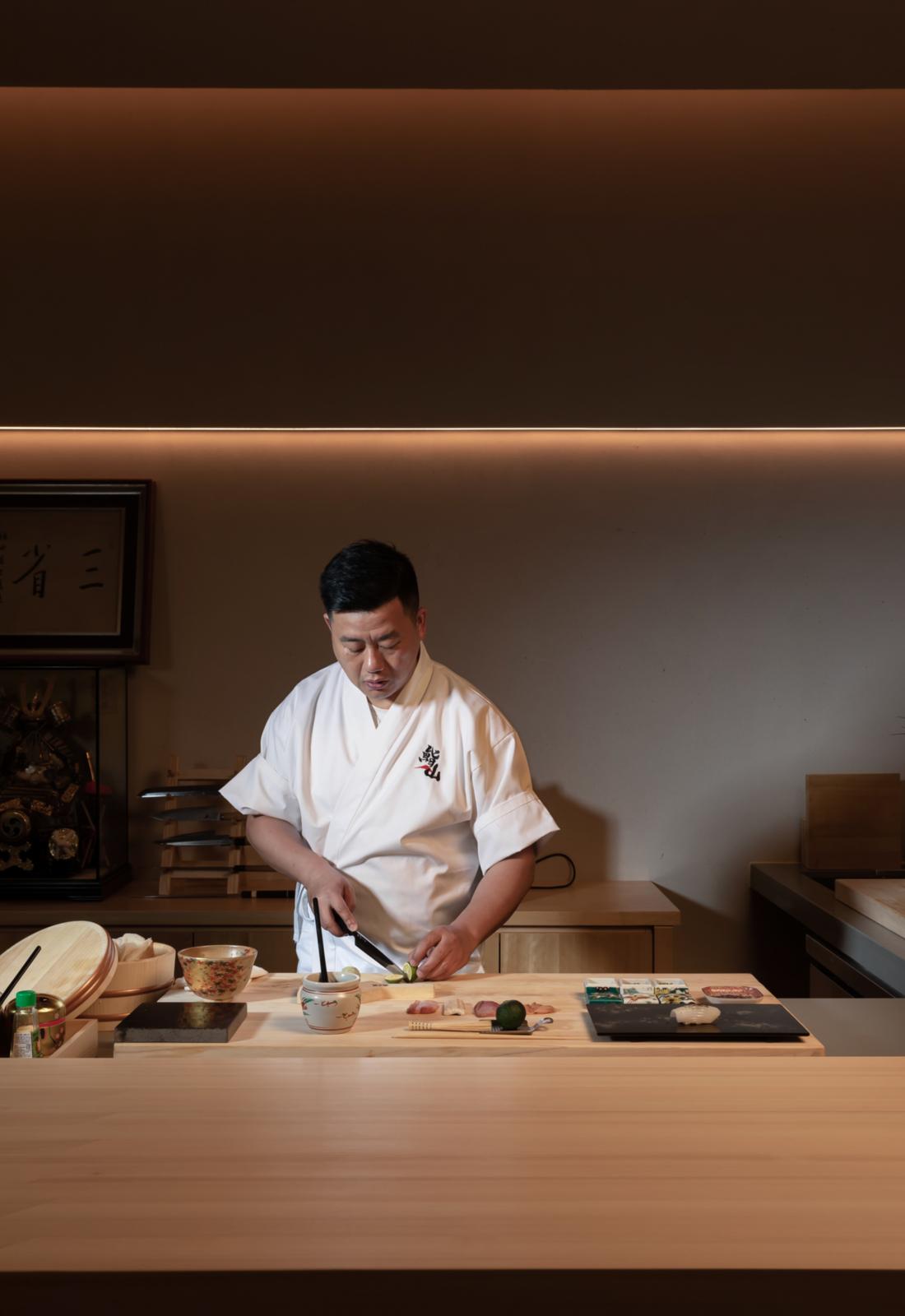 “鮨·山”日料店丨中国杭州丨QIRAN DESIGN GROUP 其然设计-37