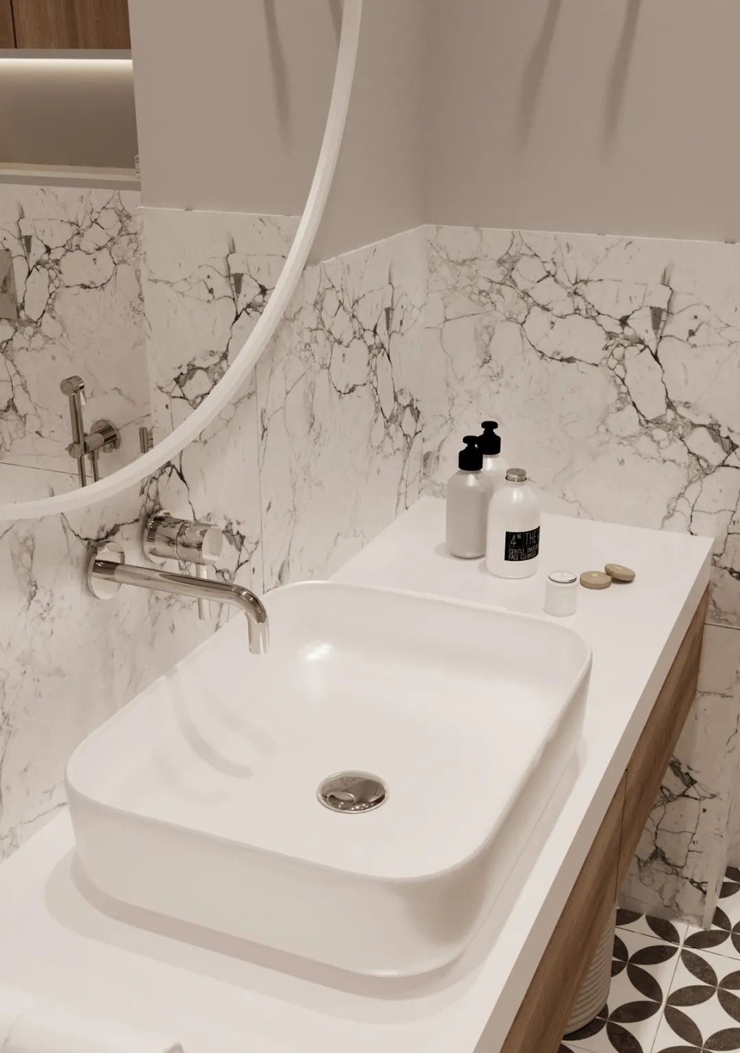 72㎡极简公寓，现代优雅与实用并重-16