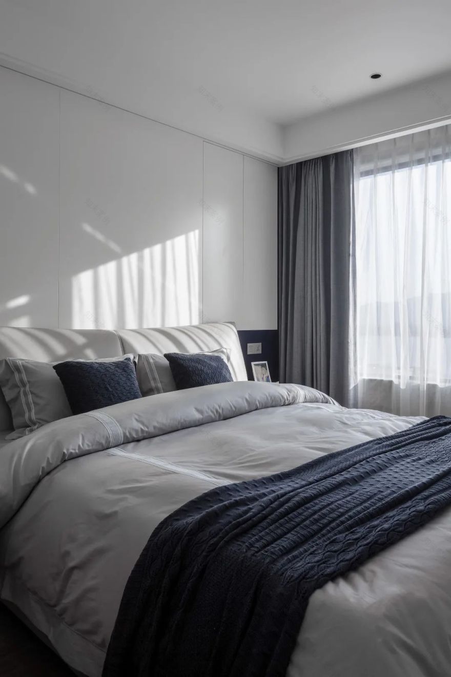 黑白灰的现代生活空间 · 铂瑞湾家居案例丨中国温州丨二间半设计事务所-35