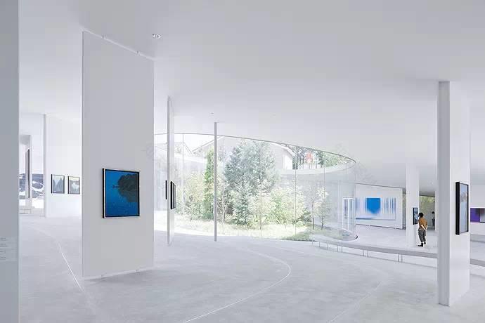 轻井泽千住博美術館丨日本丨西泽立卫-43