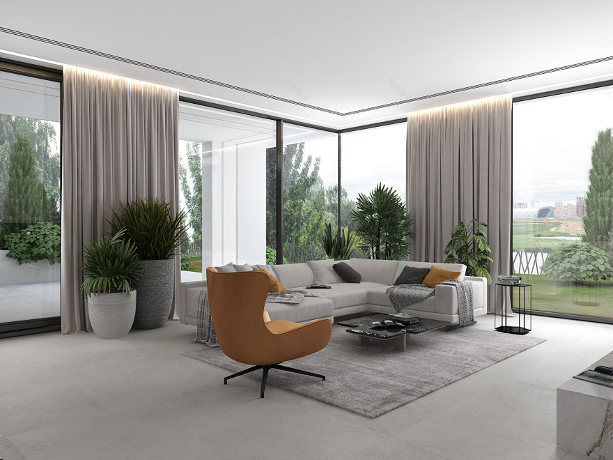 未来室内 3D 可视化-3