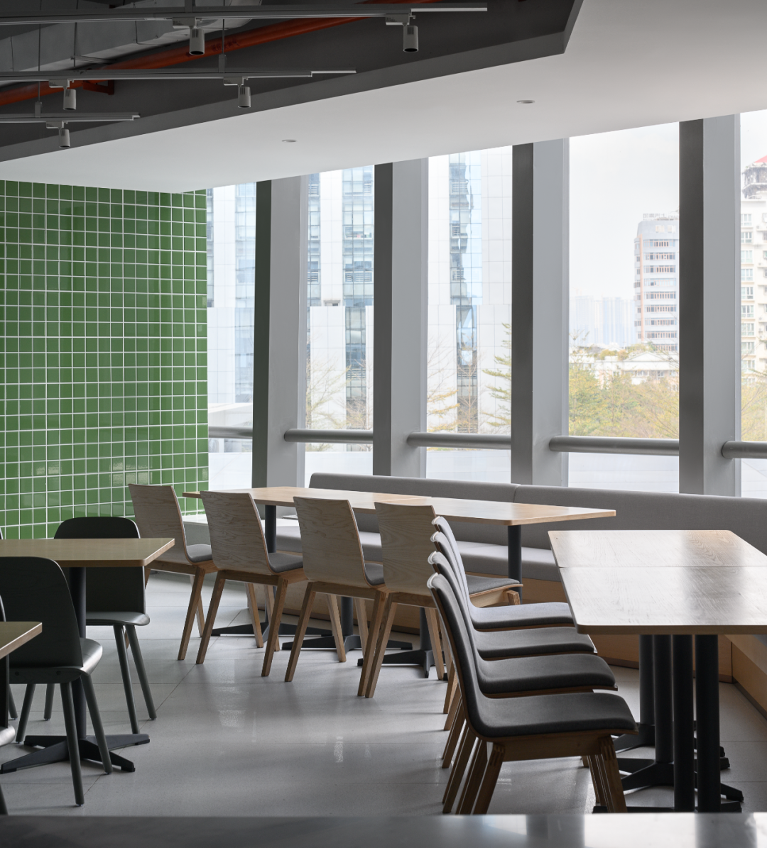 深圳李宁总部员工餐厅丨中国深圳丨叁上叁设计团队-38