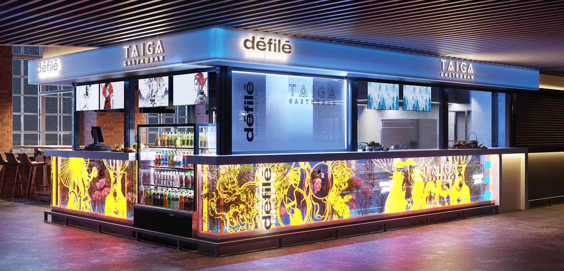 КОНЦЕПТ КОРНЕРА DEFILE,TAIGA-3