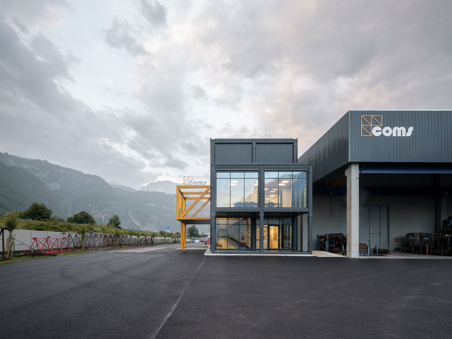 金属木工公司新办公室丨意大利布雷西亚丨Nicola Martinoli-46