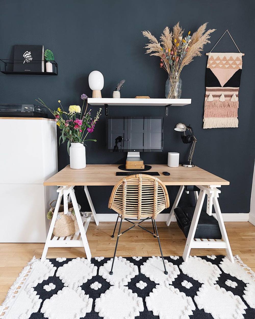 家居办公墙面设计丨ELLEdecoration-11