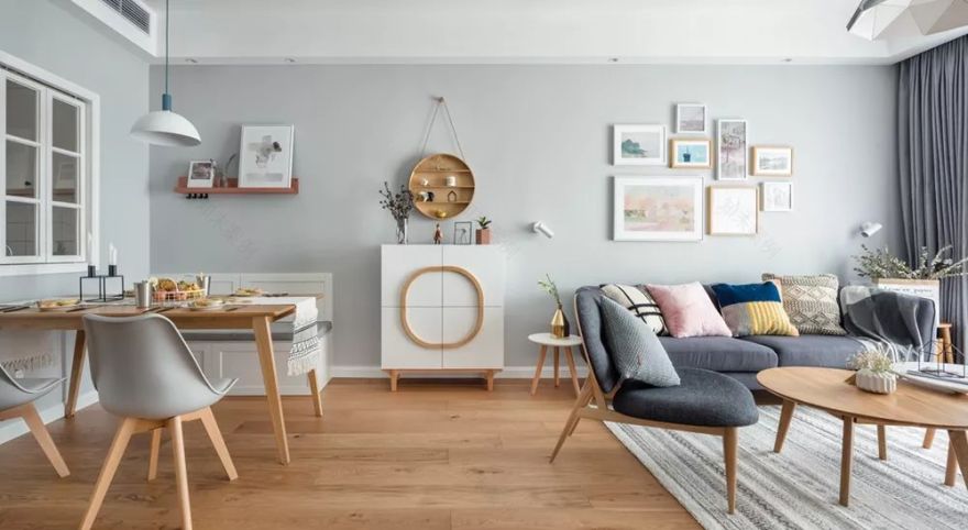 89㎡北欧小三房,原木质感打造舒适自然空间-29