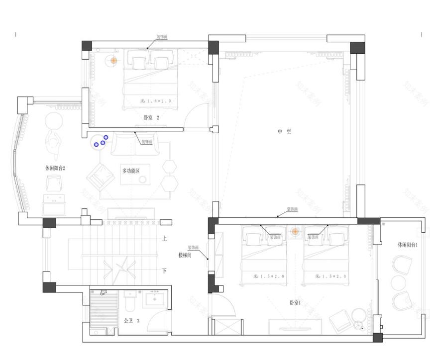 山湖之城 · 现代简约风格民宿设计-62