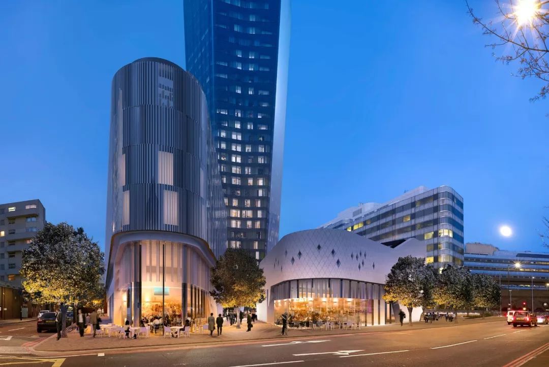 伦敦地标建筑 One Blackfriars 酒店综合体,现代设计闪耀泰晤士河畔-14