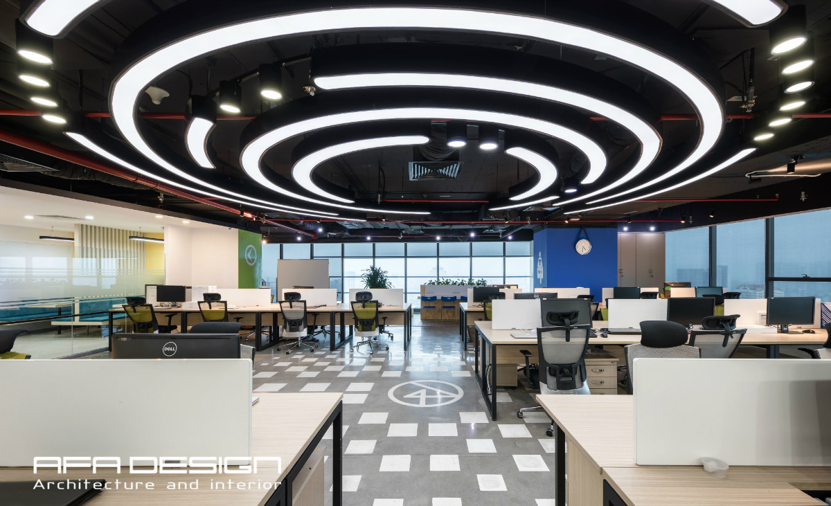 Văn phòng công nghệ AI&T 设计施工项目丨AFA Design-12