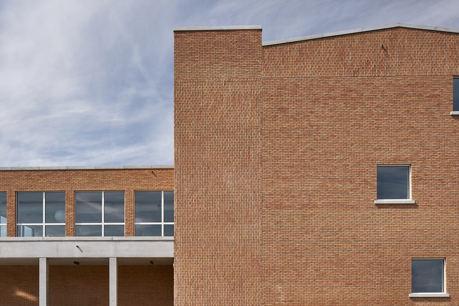 比利时 De Leerboom Halle 创意学习建筑丨BRUT Architecture and Urban Design-13