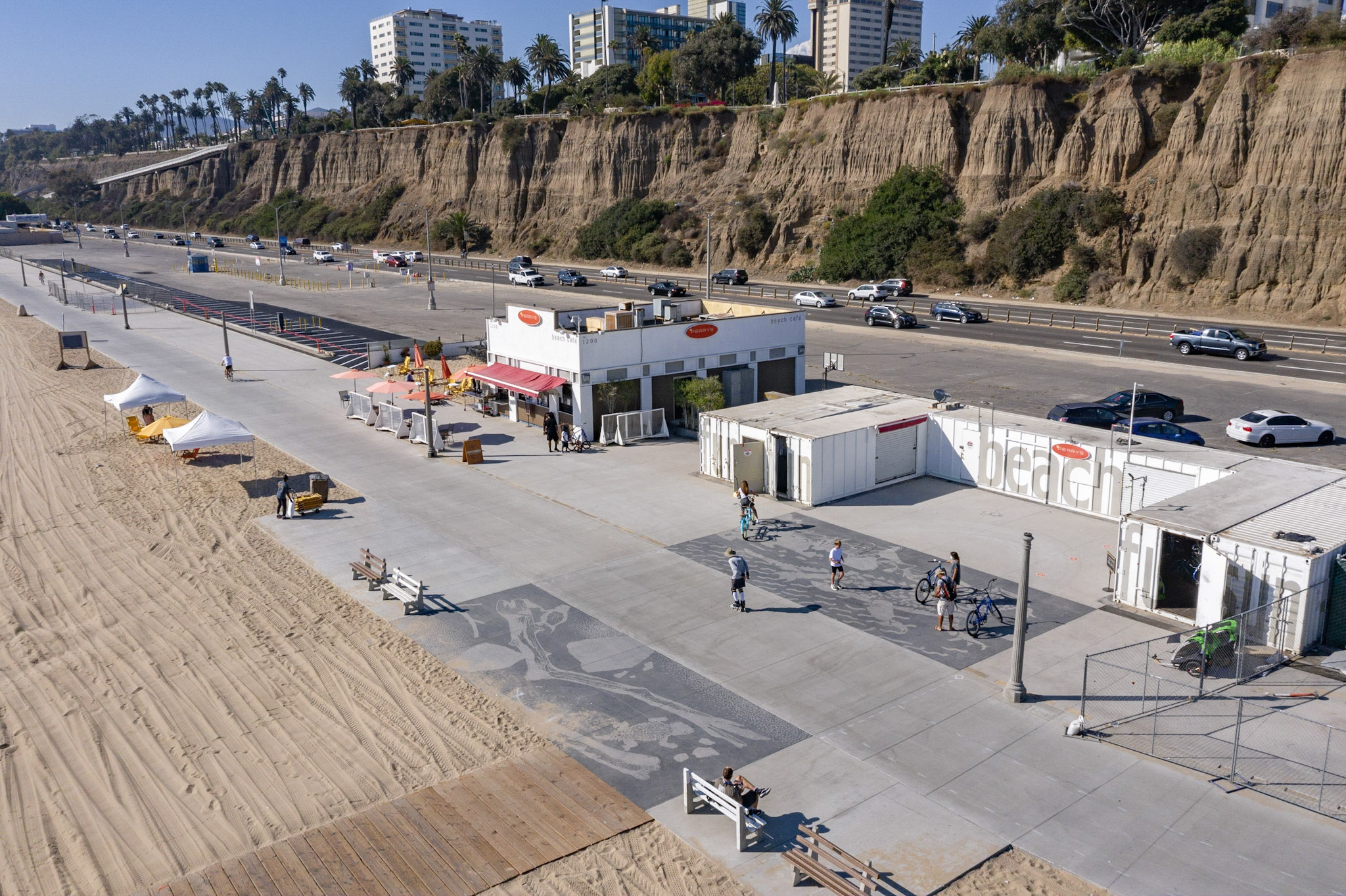 圣莫尼卡北海滩步道改善工程-25