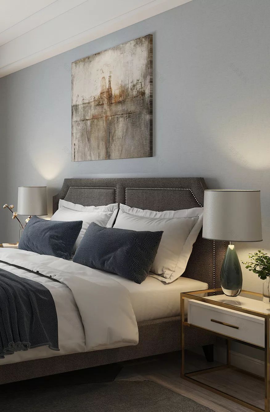 龙湖听蓝湾 144m²混搭复式,复古与现代的完美交融-64