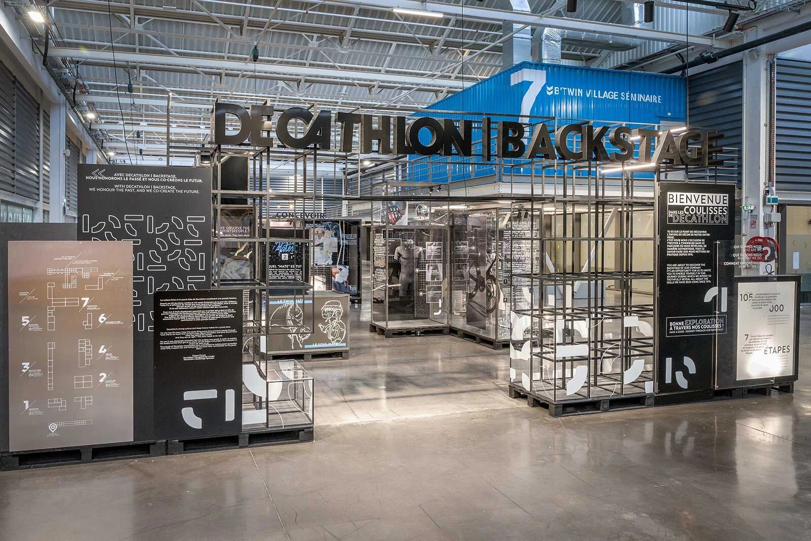 迪卡侬后台 B'twin 村丨法国里尔丨GRID-15