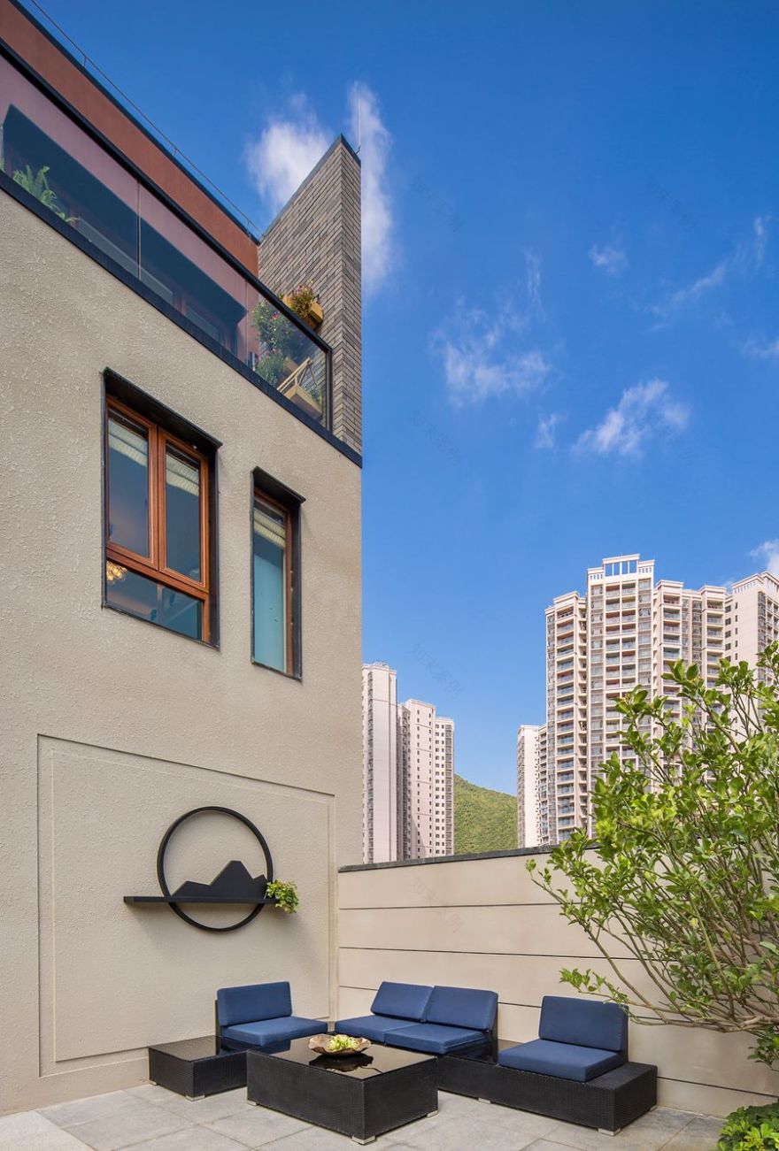 小庭幽院,竹影婆娑:万科湖畔公园微墅-1