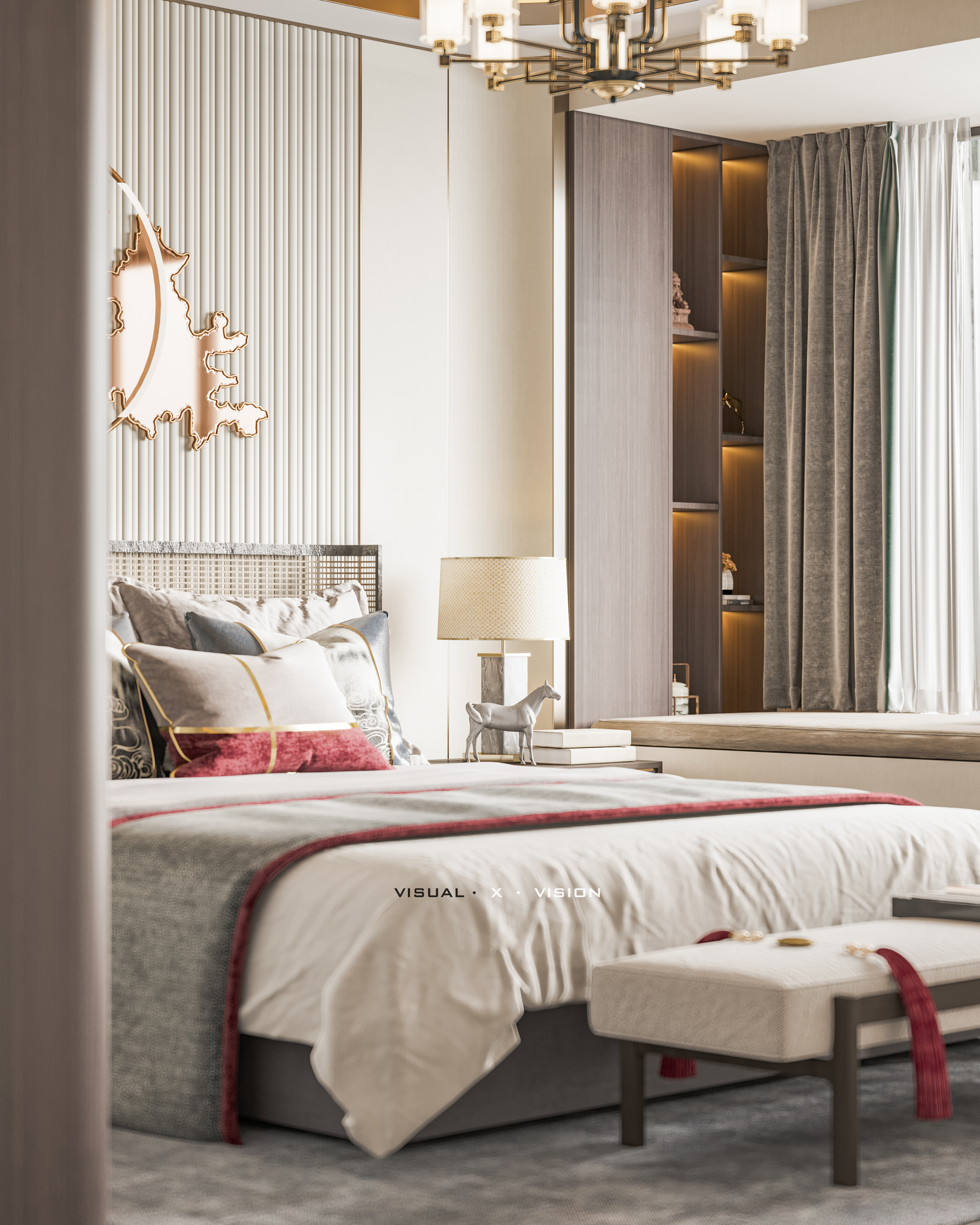 现代新中式风格室内设计-18