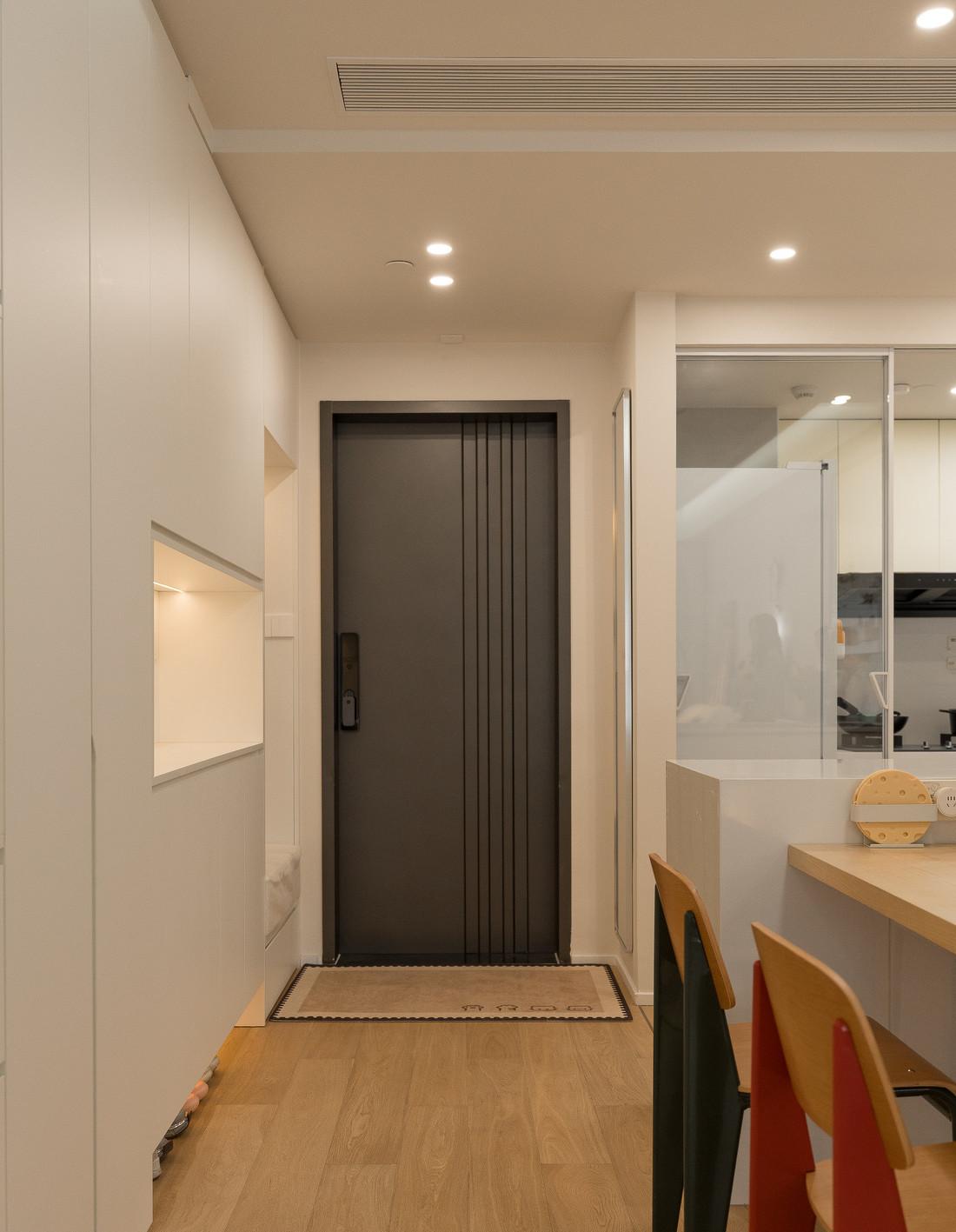 在干净的空间里，加入一点有趣的颜色-31