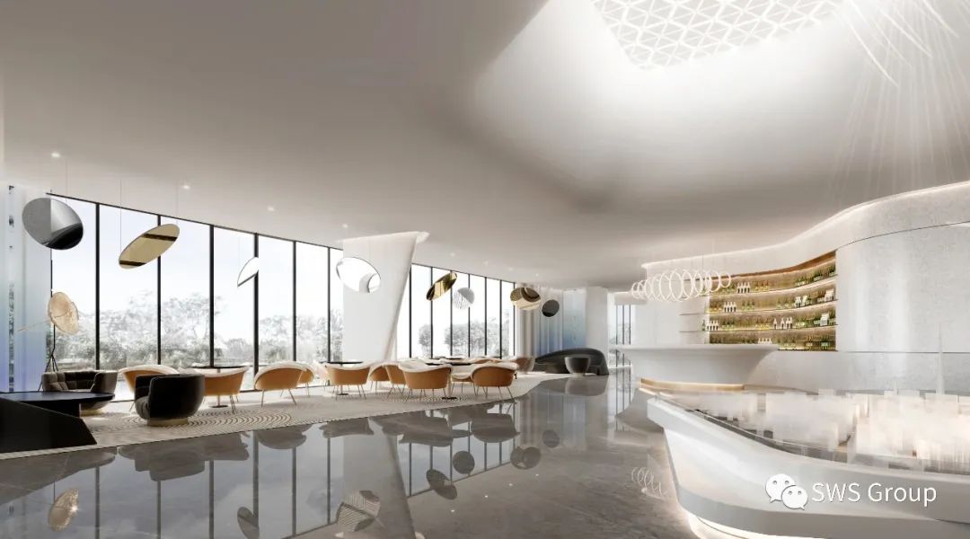 济南绿城明月风荷生活美学馆 | 湖畔流水的现代生活空间-57