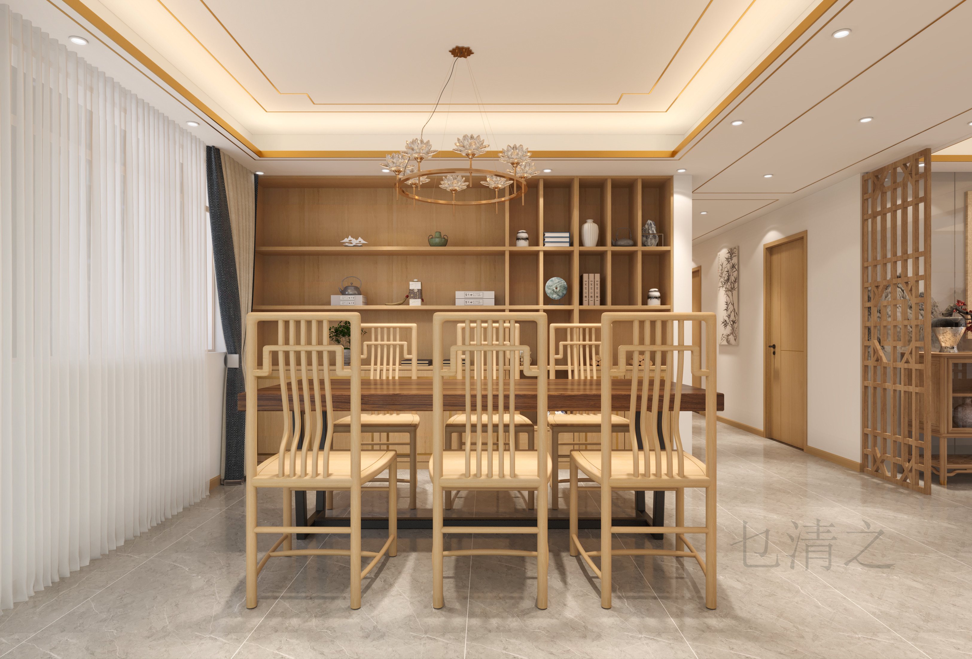 极简中式风室内设计-4