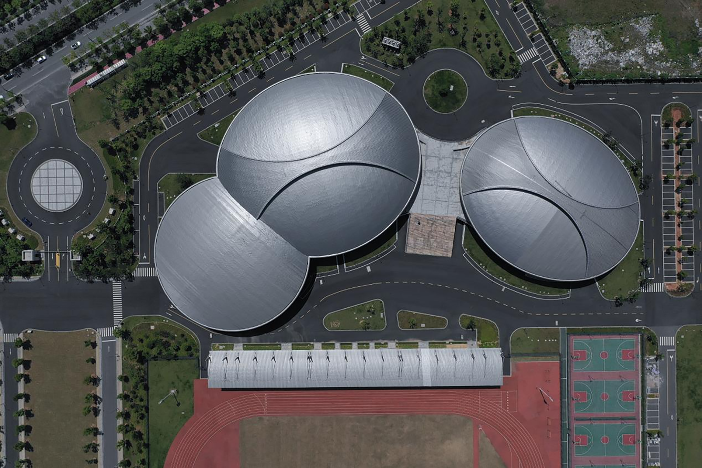 浙江师范大学行知学院综合体育中心丨中国浙江丨中国联合工程有限公司-58