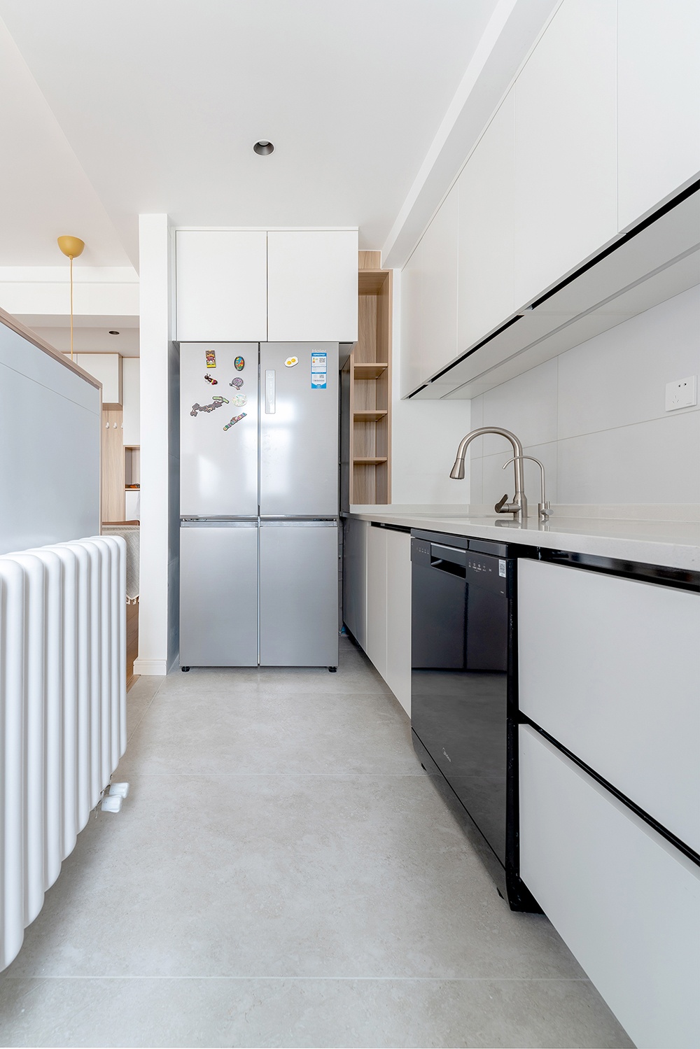 拆掉一面墙，实现60㎡LDKB流动布局，还能增加衣帽间-9