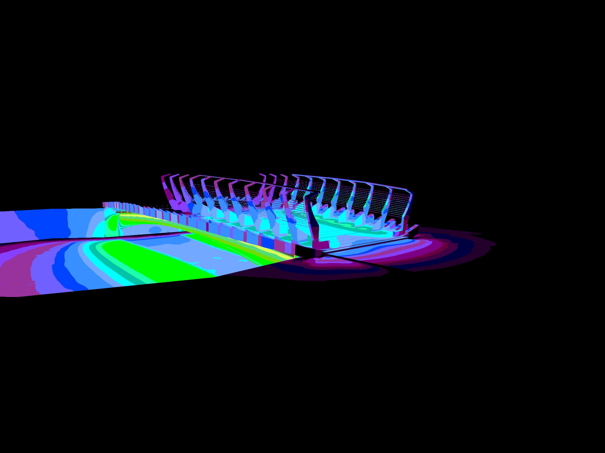 人行天桥照明设计-0