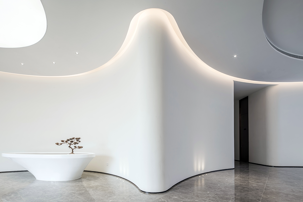 新中式美学，欧谷山语泉售楼处与样板房设计-170